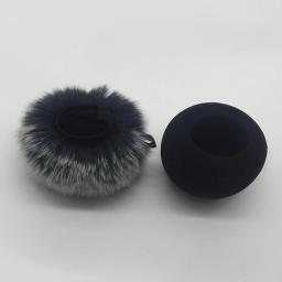 Ao ar livre furry windscreen muff capa filtro de espuma microfone à prova de vento capa para zoom h1 h1n gravador acessórios - Image 6