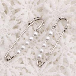 Alfinetes De Segurança De Prata, Agulhas De Aço Inoxidável, Grande Alfinete De Segurança, Artesanato Diy, Ferramentas De Costura, Jóias, Acessórios De Vestuário - Image 5