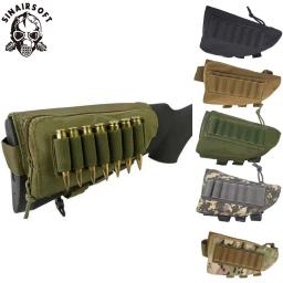 Tactical Muti-funcional Caça Zipper Rifle, Buttstock Pack Bag, bochecha Pad, Descanso Shell, Mag, Bolsa de munição, Bolso Revista Bandolier - Image 1