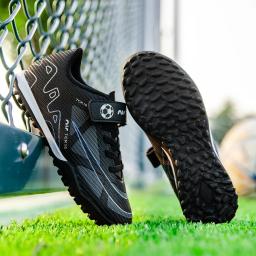 Botas de futebol antiderrapantes infantis, chuteiras de futebol, sapatos de futebol, botas ultraleves, chuteiras de futebol, campo, menino, meninas, crianças, qualidade superior - Image 3