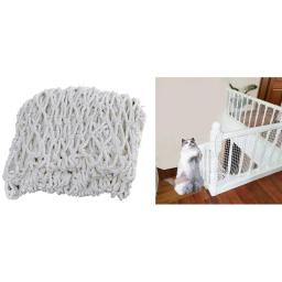 Rede de segurança para animais de estimação e crianças, Balcony Railing Stairs Fence, Guardrail para crianças, Cerca para cães e gatos - Image 1