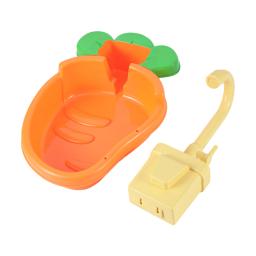Bacia De Banho De Papagaio De Plástico, Caixa De Banho Automática, Gaiola Pequena, Brinquedo De Pássaro Multifuncional, Suprimentos De Banheiro, 1Pc - Image 3