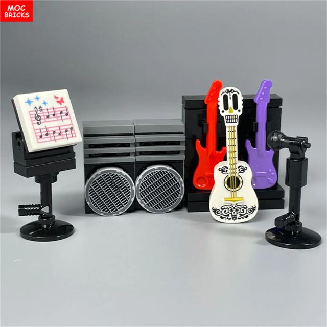 Blocos de Construção Instrumentos Musicais DIY - Brinquedo Educacional