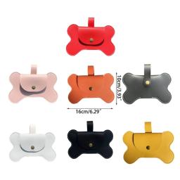 Prático saco lixo para animais estimação titular cão andando saco lixo dispensador cocô saco titular - Image 6