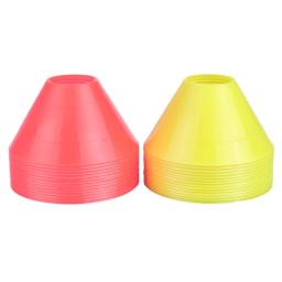 10 Pcs Marca Campo Cone Marcador Acessórios Treinamento Cones Futebol com Suporte - Image 4