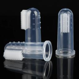 Escova de dentes super macia para animais de estimação, Escova de dedo para todos os animais, Cuidado bucal para gato - Image 2