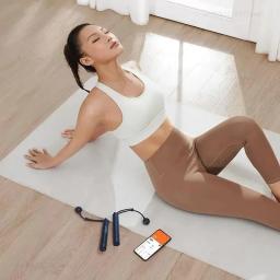 Xiaomi-Mijia inteligente pular corda, contador com Xiaomi Fit App, cálculo de calorias ajustáveis, Sport Fitness, profissional, novo - Image 5