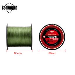 Seaknight-triposeidon pe trançado linha de pesca 300m, multifilament força, para a pesca de água salgada, 8/30/80lb - Image 3