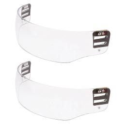 Dois ce certificado anti nevoeiro e anti risco gelo hhockey capacete máscaras e semi escudos, incluindo acessórios de instalação - Image 3