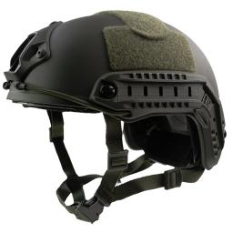 Capacete de proteção tático rápido airsoft mh capacete abs novo engrossado ao ar livre pj pistola de ar tiro cs equipamentos de proteção - Image 5