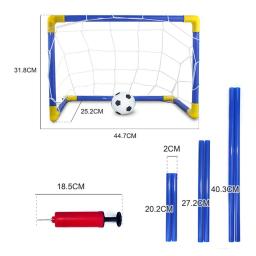 Crianças Pequenas Indoor/Outdoor Durável Futebol Jogar Kit Gol Futebol Portátil Premium Set infinitas horas de diversão e tempo de jogo - Image 5