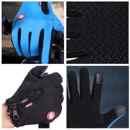 Luvas de ciclismo ao ar livre, bicicletas para calor e antiderrapantes no outono e inverno - Image 2