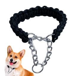 Gargantilha de corda trançada ajustável para animais de estimação, coleira, coleiras para cães pequenos, cachorro, cães médios, casa - Image 1