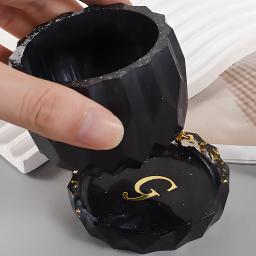 Moldes de Plantador de Silicone em Diamante Vasos e Pires de Concreto DIY Artesanato Artesanal para Decoração de Jardim Doméstico 1 Conjunto - Image 6