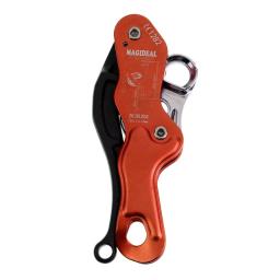 Dispositivo Descender Belay para árvore de escalada, auto-freio profissional, parada dupla, aparelhamento, engrenagem de resgate, corda única, 10-12mm - Image 4