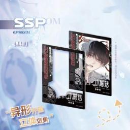 Cartão laser chinês Manhwa Little Mushroom Lu Feng, personagens de quadrinhos Zhe SSP SSR Coleção Cartões periféricos - Image 5