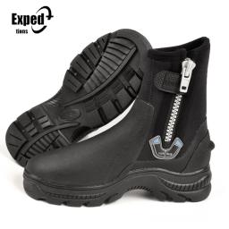 Botas de Windsurf Resistentes ao Desgaste de Neoprene, Pesca Subaquática, Equipamento Kitesurf, Sapatos de Praia, Snorkeling, Upstream, 5mm - Image 1