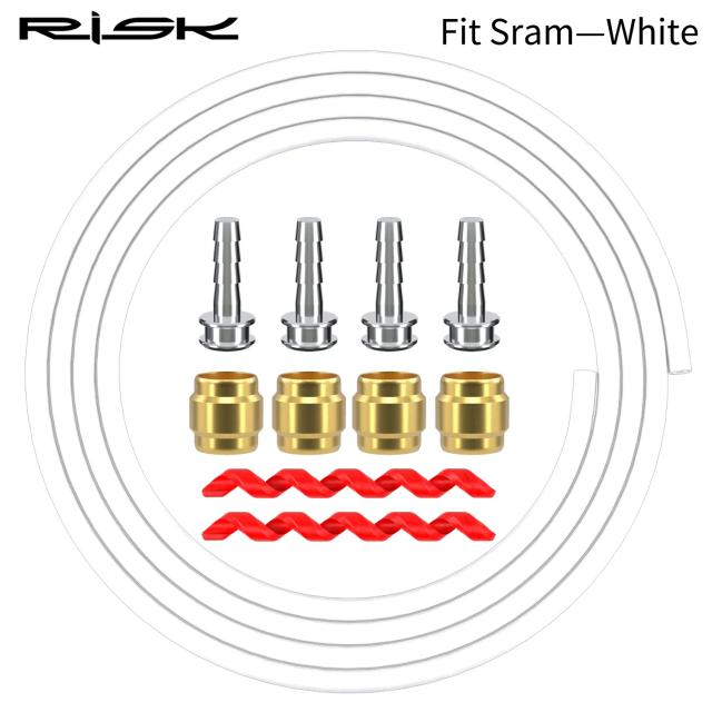RISCO Kit Mangueira Freio Disco Hidráulico RC115 2.5m