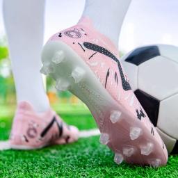 Sapatos de futebol indoor antiderrapante para homem, botas de campo profissionais, futsal, esportes rápidos, chuteiras de futebol, tênis, relvado, novos - Image 4