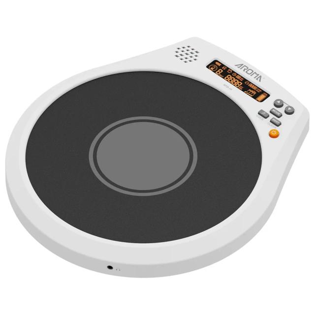 Aromma Electronic Dumb Drum Pad Recarregável com Detecção de Velocidade e Metronome Digital, 8 Funções em um Só Dispositivo