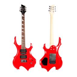Irin guitarra elétrica 24 trastes 6 cordas corpo de bordo guitarra elétrica com saco alto-falante peças de guitarra necessárias acessórios - Image 2