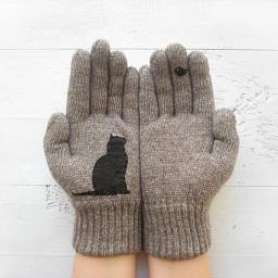 Luvas aquecidas ao ar livre para homens e mulheres, luvas quentes para o tempo frio, outono e inverno - Image 4