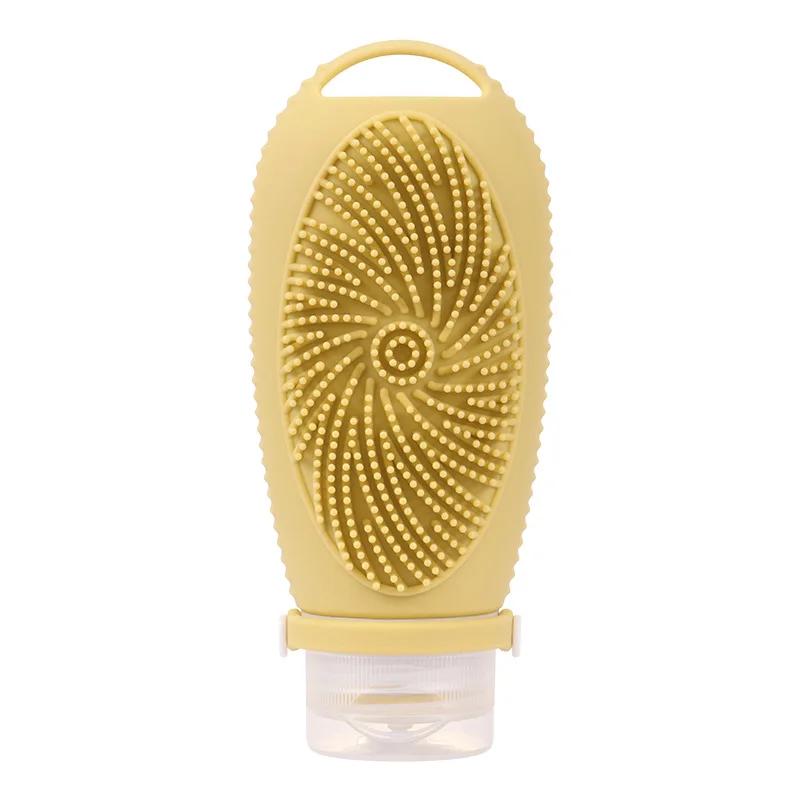 Recarregáveis chuveiro e banho escova garrafa, banheiro viagem portátil shampoo cosméticos loção garrafas, novo, 100ml - Image 1