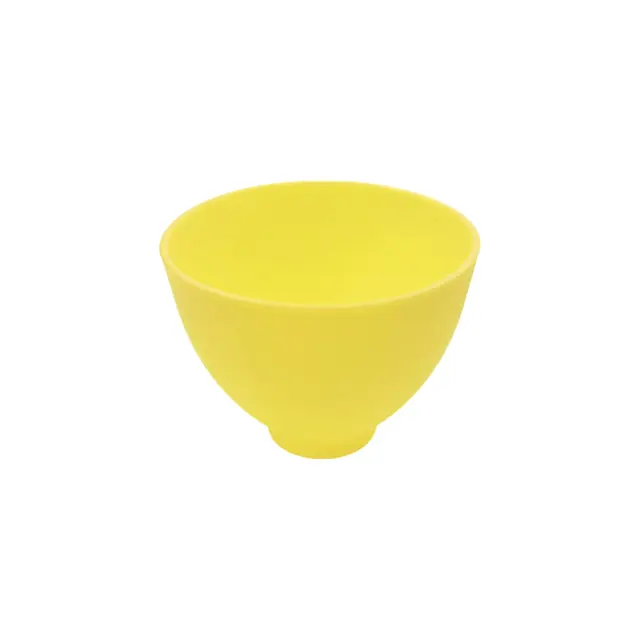 Tigela de Gesso para Alginato de Silicone Dental com Espátula Flexível - Ferramenta de Higiene Oral 1 Unidade
