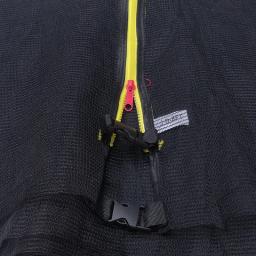 Rede de proteção longa vida útil náilon respirável redondo trampolim substituição gabinete de segurança-rede trampolins guarda net para jardim - Image 4