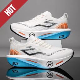 Tênis de Corrida Profissional com Placa de Carbono para Maratona, Masculino e Feminino, Respirável, Leve, Confortável, Atlético, Antiderrapante - Image 1