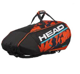 Mochila HEAD grande para raquete de tênis, bolsa de ombro duplo com 9 raquetes de tênis mochila tenis HEAD raqueteira tênis bolsa beach tennis bag saco - Image 5