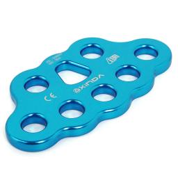 Outdoor Rock Climbing Rigging Plate, Multi Ponto De Âncora, Engrenagem Do Conector, 8 Furos, 45KN Pata - Image 5