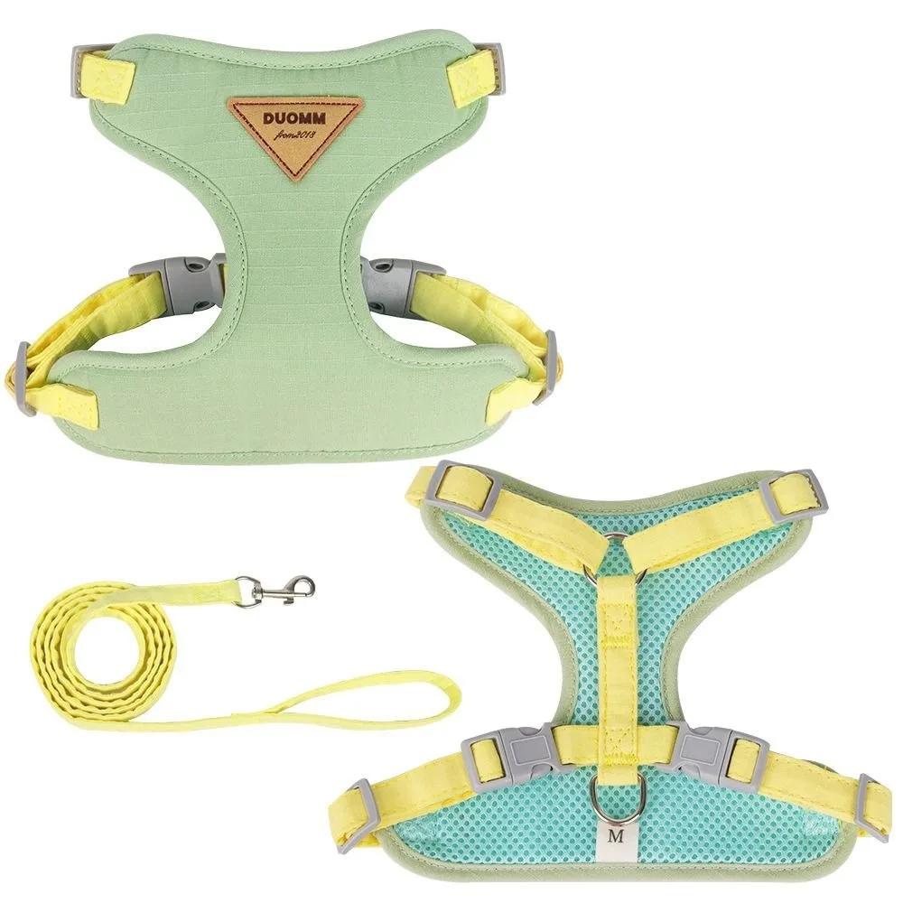 Ajustável Soft Nylon Pet Harness, malha macia, ao ar livre Cat Vest, respirável, cinta no peito, cães pequenos, médios, gatos - Image 1