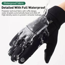 Luvas impermeáveis para homens e mulheres, luvas de pesca, à prova de vento, fotografia, quente, peixe proteção, flip 2 dedo, inverno - Image 5