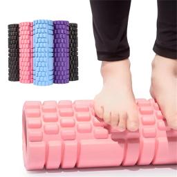 30cm preto exercício volta massagem rolo yoga tijolo eva coluna de yoga ginásio fitness pilates rolo de espuma equipamentos fitness em casa ﻿ - Image 4