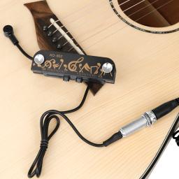 HQ Soundhole Pickups captador ativo integrado, ajuste de alta e baixa tensão, acessório acústico Soundhole - Image 2