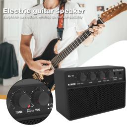 Amplificador portátil Bluetooth Mini guitarra elétrica, interface universal, amplificador profissional para a prática diária - Image 1