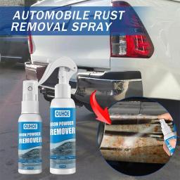 Spray Removedor De Ferrugem De Carro, Limpador De Tintas De Metal, Limpeza De Pó De Ferro De Manutenção De Carro, 100ml - Image 4