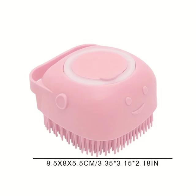 Transforme o banho do seu pet em um momento de luxo com nossa escova de massagem ideal para depilação.
