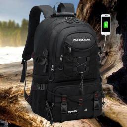 Mochila de viagem leve impermeável, saco de acampamento masculino e feminino, mochila de caminhada ao ar livre, 40L - Image 4