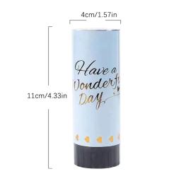 Canhão Confete para Celebração, Canhão Portátil, Fogo de Artifício, Graduação, Natal, Aniversário, Fontes De Festa De Casamento, 5PCs - Image 6