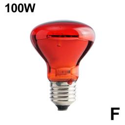 Lâmpada de aquecimento de isolamento infravermelho para répteis, aves, plantas, anfíbios, ferramentas para animais, novo, E27, 100 W, 75 W, 60W, 1 pc - Image 3