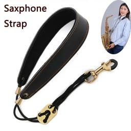 Couro saxofone cordão pescoço cinta, proteção multi cor, soprano, tenor, alto, barítono, sax alça de saxofone Alça de pescoço para saxofone Instrumentos musicais e equipamentos - Image 2