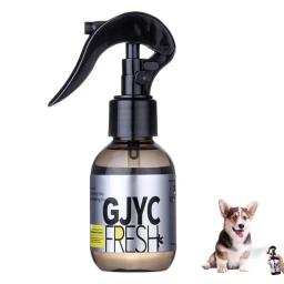 Spray de perfume corporal duradouro para animais de estimação, desodorante com trava de segurança, perfume fresco natural para cães e gatos, 100ml - Image 1