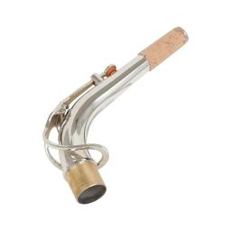 Saxofone Alto prata Bent Neck Boca, 2,5 centímetros de bronze, tubulação Bent, instrumento de sopro, substituir acessórios - Image 2