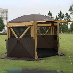 Barraca de toldo totalmente automático para acampamento ao ar livre, Windproof Canopy para carro, SUV, Team Party, praia, churrasco, pérgola, 5 pessoas, 6 pessoas, 8 pessoas, 10 pessoas - Image 4