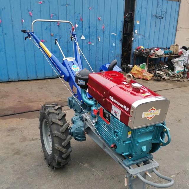 Trator Agrícola de Duas Rodas a Diesel 24HP para Pequenas Propriedades