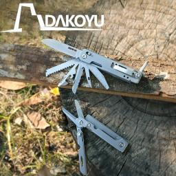 DAKOYU-Ferramentas dobráveis multifuncionais, EDC portátil, destacável, tesoura grande, equipamento de acampamento ao ar livre - Image 4