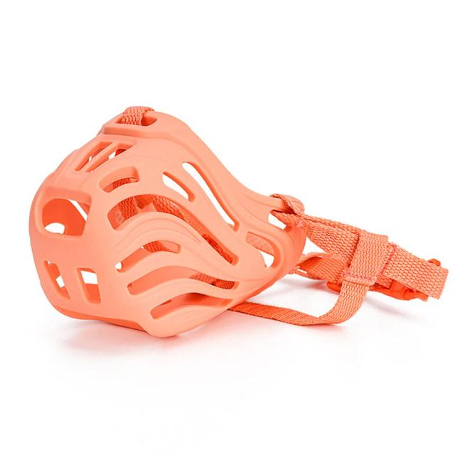 Focinho de Malha Ajustável para Pets com Boca Macia, Cesta Resistente e Antimordida - Acessórios de Treinamento para Pequenos e Grandes Animais.