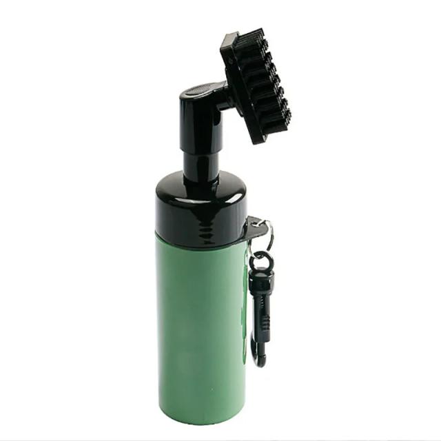 Escova de Limpeza para Tacadas de Golfe com Reservatório à Prova de Vazamentos e Squeeze Bottle, Disponível em 3 Cores, 1 Unidade